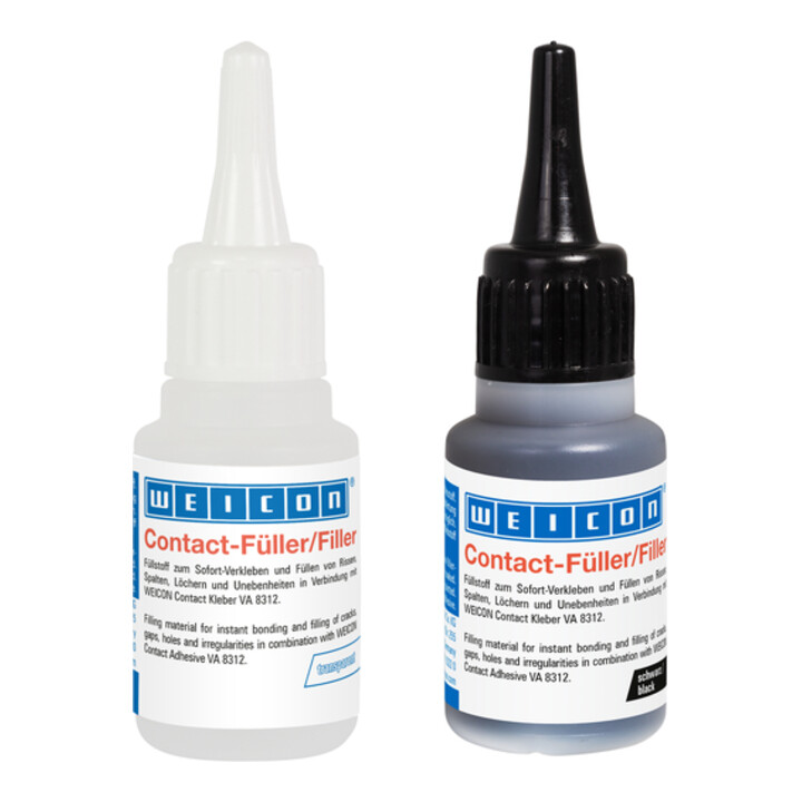 WEICON Contact Filler noir, matériau de remplissage spécial 30g noir