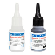 WEICON Contact Füller, schwarzer Spezialfüllstoff für Contact VA 8312, 30 g, schwarz