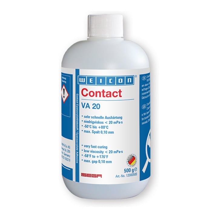Weicon Contact VA 20 Cyanacrylat-Klebstoff 500 g