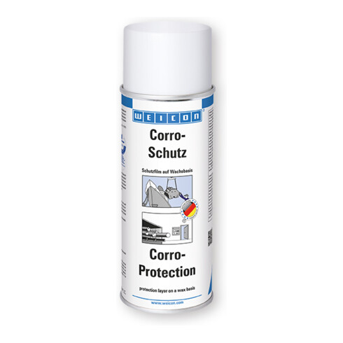 WEICON Corro-Schutz, wachsartiger Korrosionsschutz zur Konservierung, 400 ml, farblos