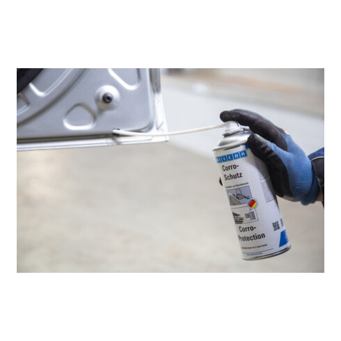 WEICON Corro-Schutz, wachsartiger Korrosionsschutz zur Konservierung, 400 ml, magenta