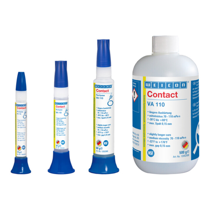 Weicon Cyanacrylatklebstoff Contact VA 110 30g NSF/ANSI 61 farblos Pen-System