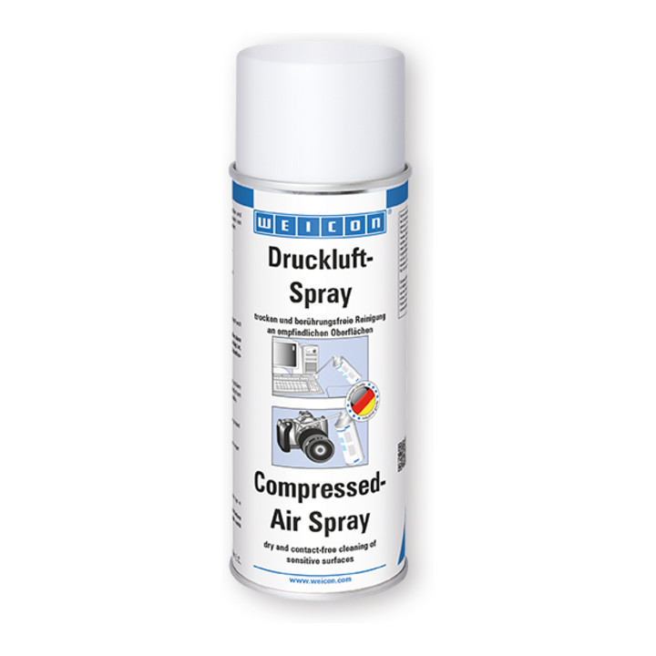 WEICON Druckluft-Spray, für berührungsfreies Reinigen, 400 ml