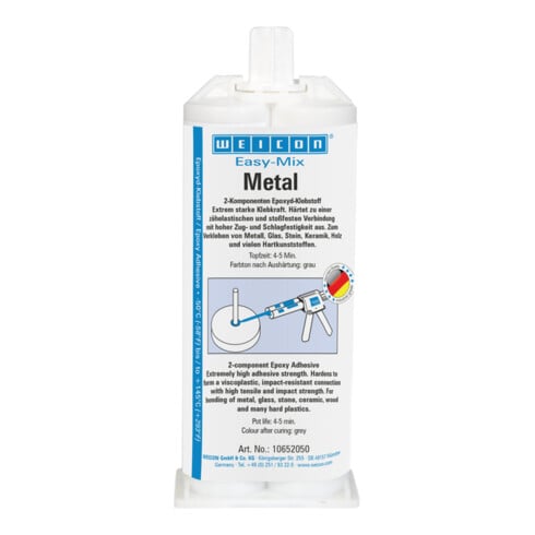Weicon Easy-Mix Metal Epoxid-Klebstoff 50 ml
