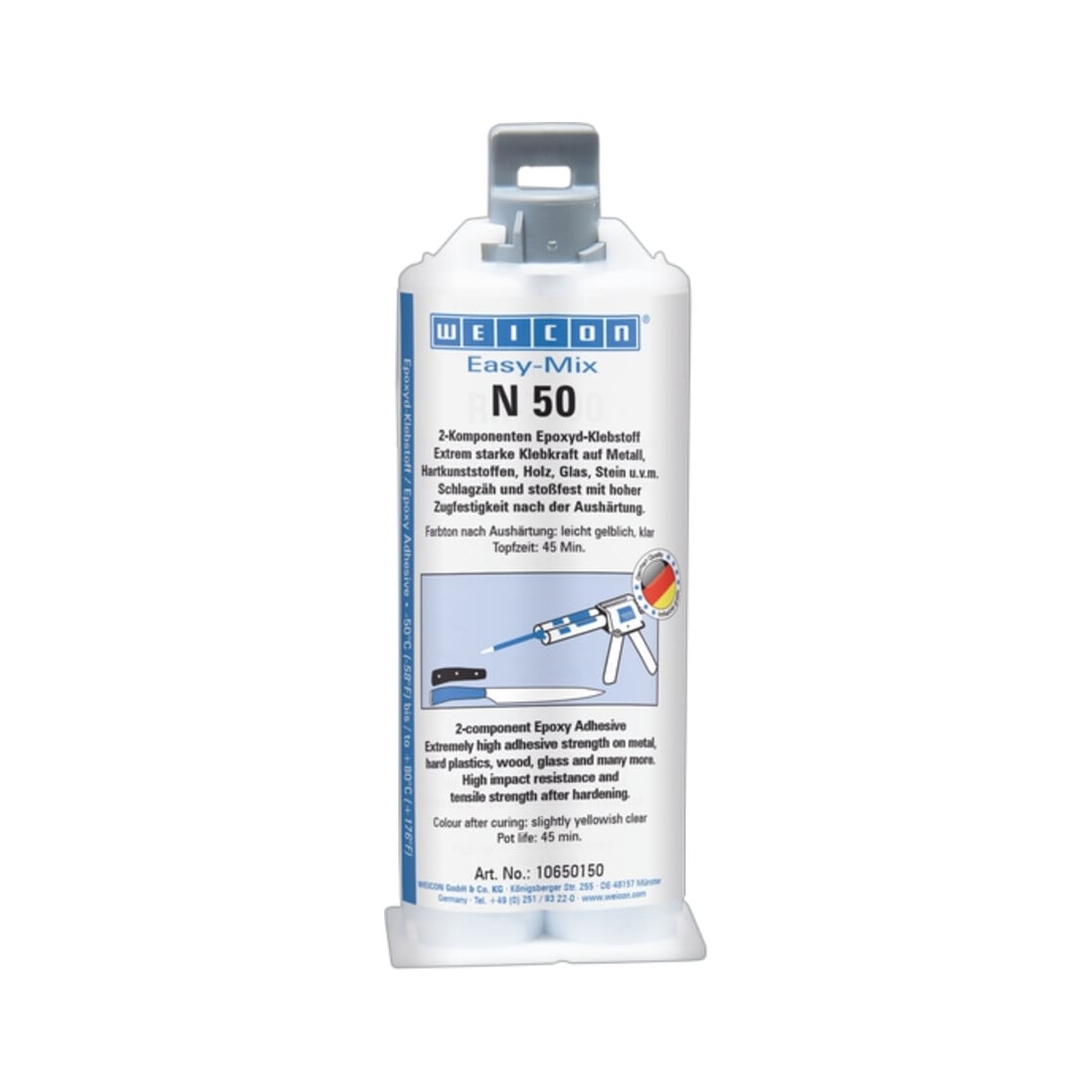 Weicon Easy-Mix N 50 Epoxid-Klebstoff 50 ml