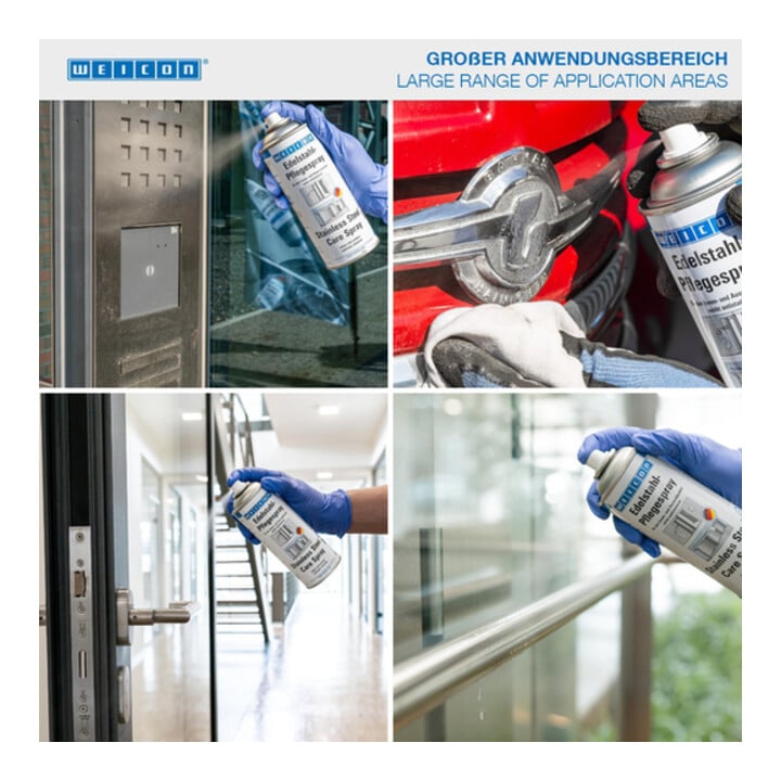 WEICON Edelstahlpflege-Spray 400 ml