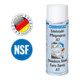 WEICON Edelstahlpflege-Spray A7, kraftvolle Reinigung sowie Schutz und Pflege von Edelstahl im Lebensmittelbereich, 400 ml, farblos, transparent-3