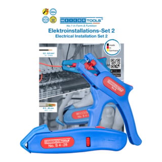 Weicon Elektroinstallations-Set 2 Abisolierwerkzeuge