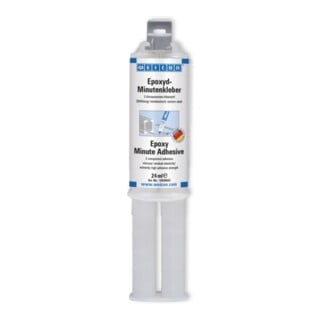 WEICON Epoxyd-Minutenkleber 24 ml, Zwillingsspritze