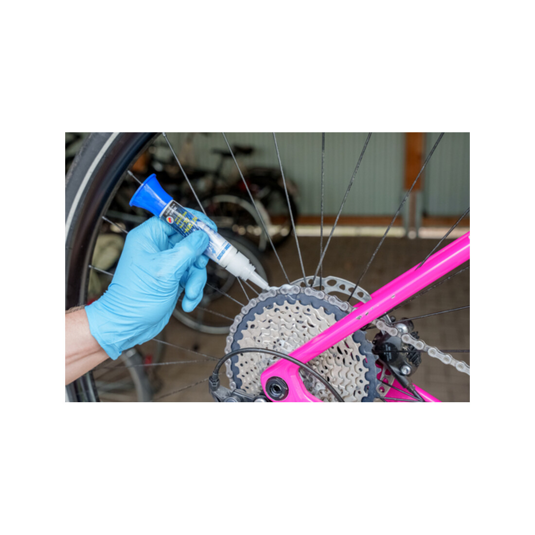 WEICON Fahrrad-Pflegeset 13-teilig, für alle Arten von Fahrrädern, 1 Set