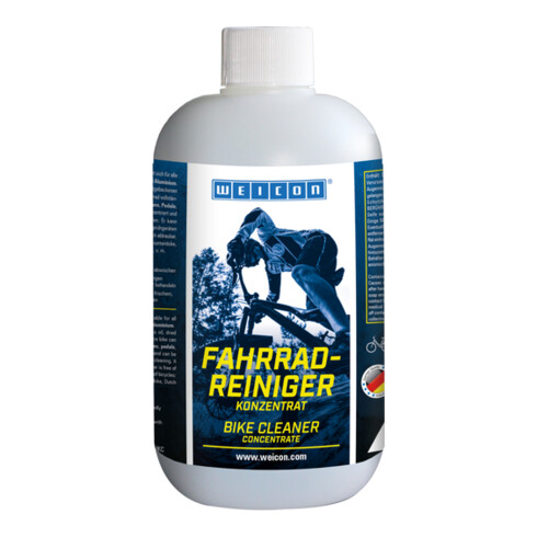 WEICON Fahrradreiniger, Reinigungskonzentrat für alle Arten von Fahrrädern, 500 ml