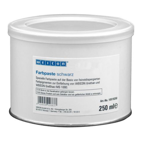 Weicon Farbpaste schwarz 250 g