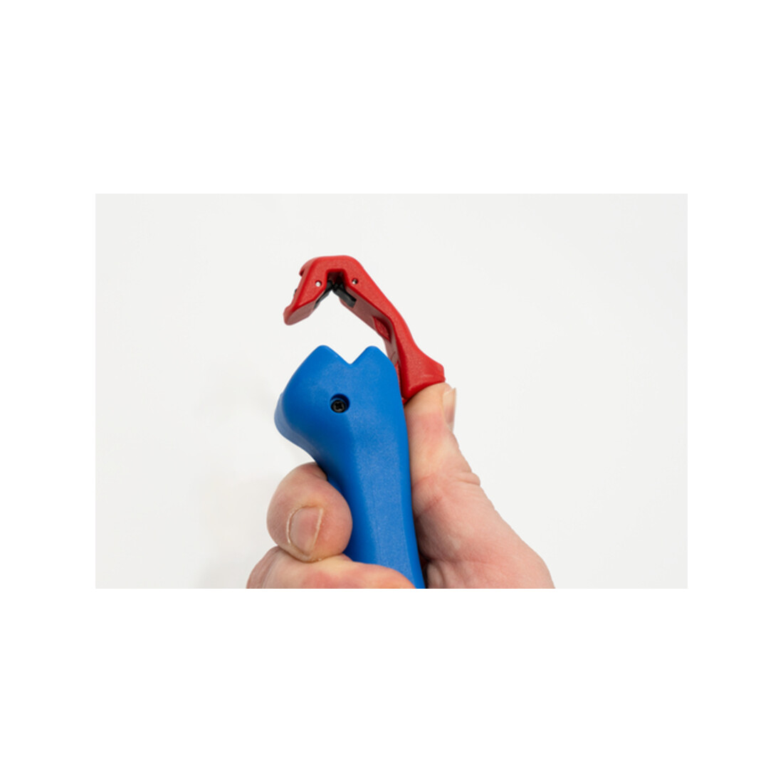 WEICON Flach- und Rundkabelmesser, für alle gängigen Flachkabel bis zu einer Breite von 18 mm und allen gängigen Rundkabel im Durchmesser von 6-13 mm, 1 Stück