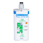 WEICON Flex 310 M® 2 K, elastischer Klebstoff auf Hybrid-Polymer-Basis, schnellhärtend, 400 ml, grau-4