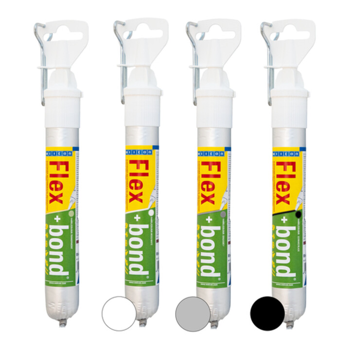 Weicon Flex+bond® Kleb- und Dichtstoff 85 ml weiß