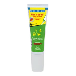 WEICON Flex+bond schwarz 85 ml