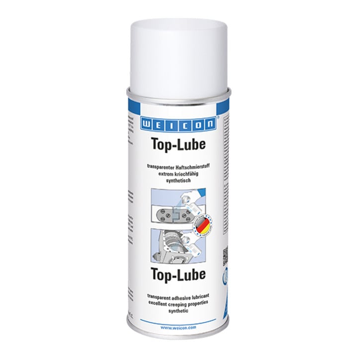 WEICON Top-Lube, synthetischer, transparenter Haftschmierstoff, 400 ml