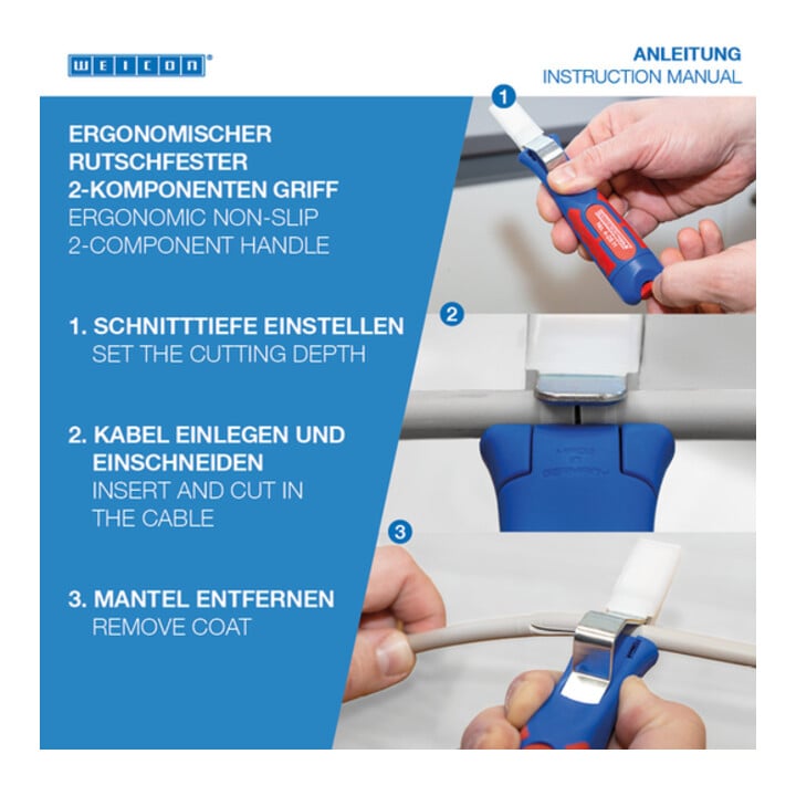 Weicon Kabelmesser No. 4 - 28 H
