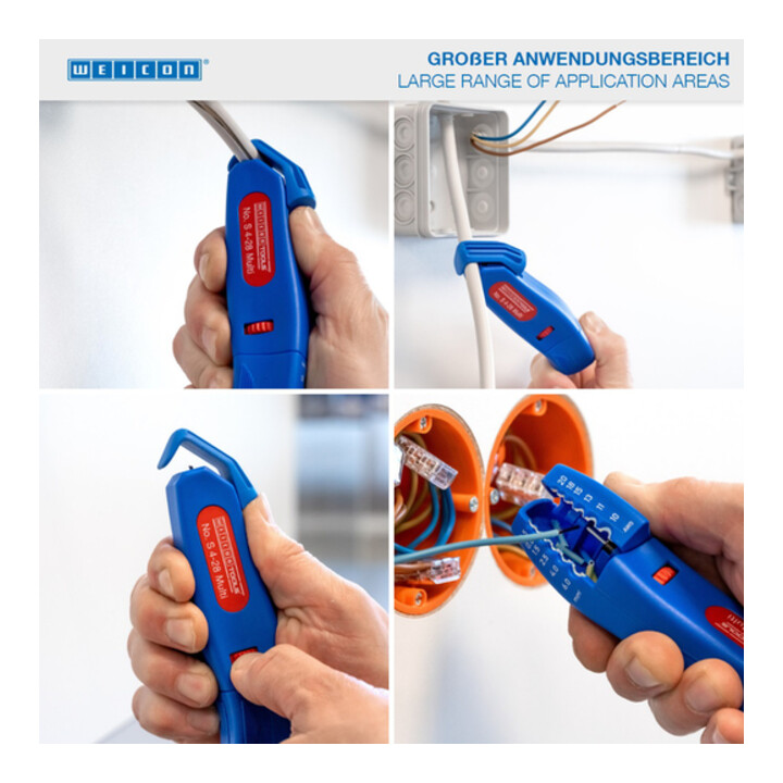 Weicon Kabelmesser No. S 4 - 28 Multi