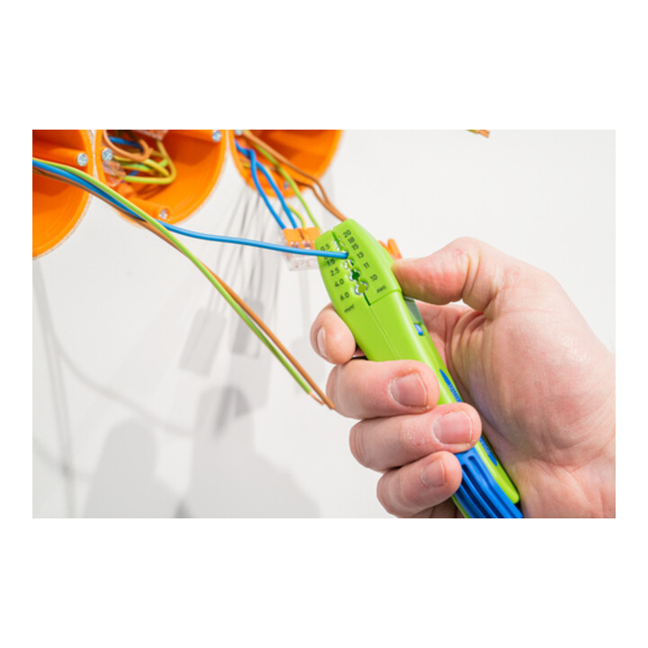 WEICON Kabelmesser No. S 4-28 Multi Green Line Abisolierwerkzeug 4-28mm Ø 0,5-6mm²