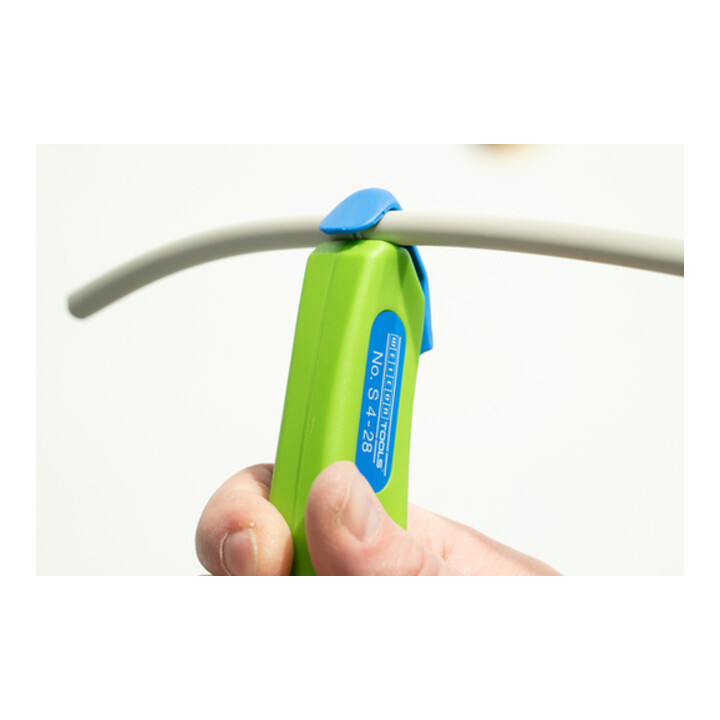 WEICON Kabelmesser S 4-28 Green Line mit Hakenklinge 4-28mm Ø