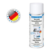 WEICON Keramik Schweißschutzspray, silikonfreie Schutzbeschichtung mit hohem Feststoffanteil, 400 ml, weiß-3