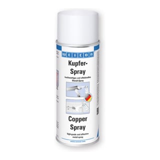 WEICON Kupfer-Spray, Schutz und optische Aufwertung von Metallteilen, 400 ml
