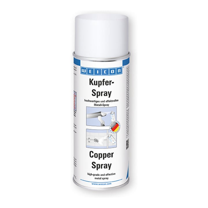 WEICON Kupfer-Spray, Schutz und optische Aufwertung von Metallteilen, 400 ml