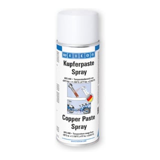 WEICON Kupferpaste Spray, Montage-Spray, 400 ml