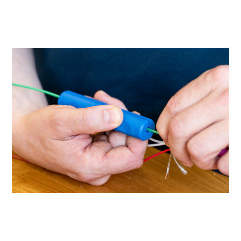 WEICON LWL Fibre Tube No. 2, Werkzeug zum Entmanteln von speziellen Buffer Tubes bei Glasfaserkabeln