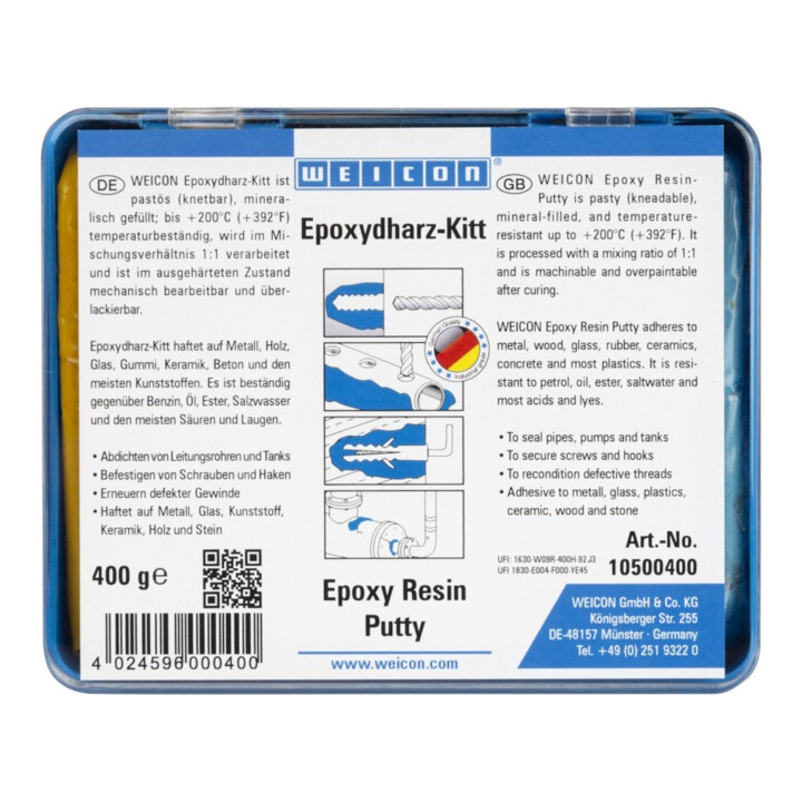 Weicon Mastic époxy 400 g