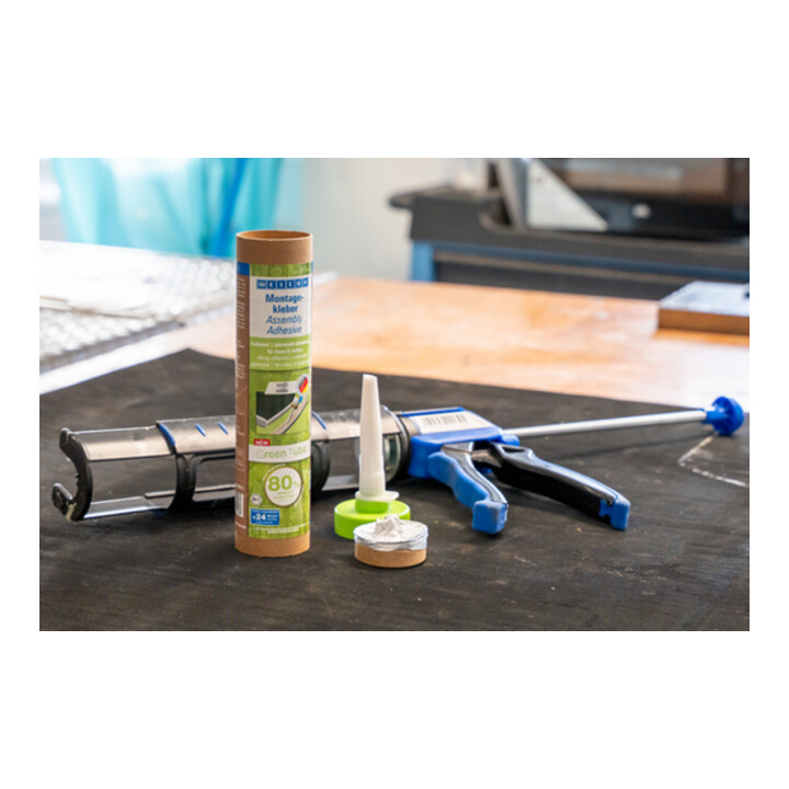 WEICON Montagekleber Green Tube 280ml weiß haftstark universell