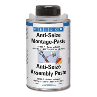Weicon Montagepaste Anti-Seize 500g anthrazit Pinseldose