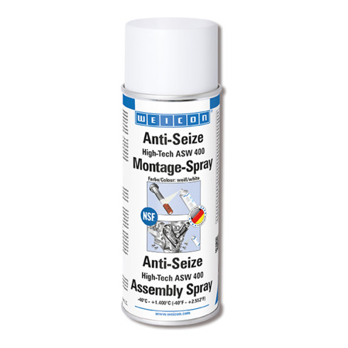 Weicon Montagepaste Anti-Seize High-Tech 400 ml weiß NSF Spraydose