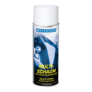 WEICON Multi-Schaum kraftvoller Schaumreiniger, Schaumreiniger für Fahrräder biologisch abbaubar, 400 ml