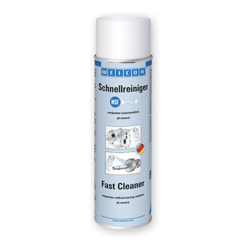 WEICON Nettoyant Rapide  500 ml Spray de nettoyage pour zones sensibles incolore