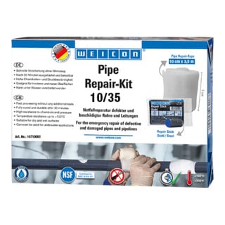 Weicon Pipe Repair-Kit Reparaturband 2