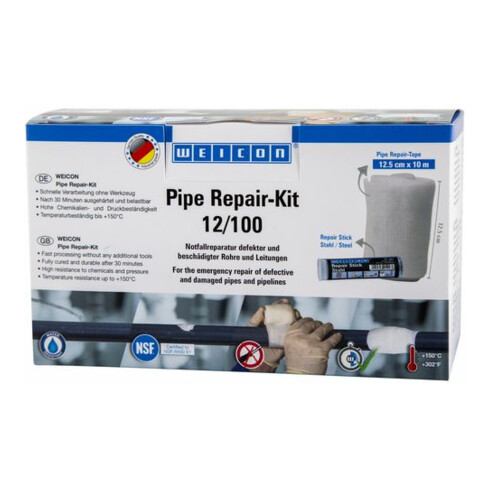 Weicon Pipe Repair-Kit Reparaturband 4