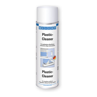 WEICON Plastic Cleaner, zum Reinigen von Kunststoff-Applikationen, 500 ml, transparent