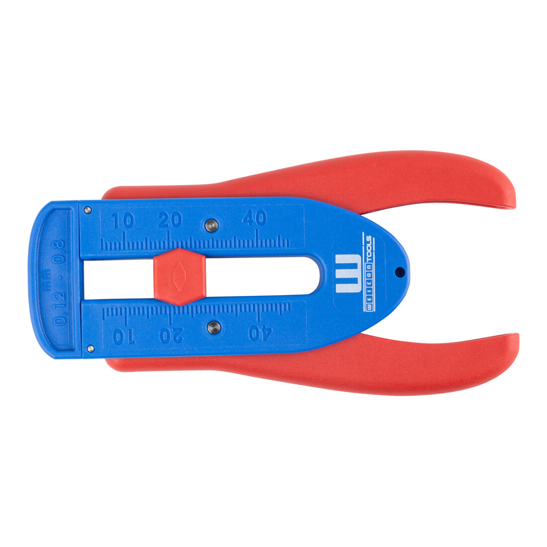 WEICON Präzisions-Abisolierer S, für feine Leiter und Drähte, Abisolierbereich von 0,12 mm - 0,8 mm (36-20 AWG)