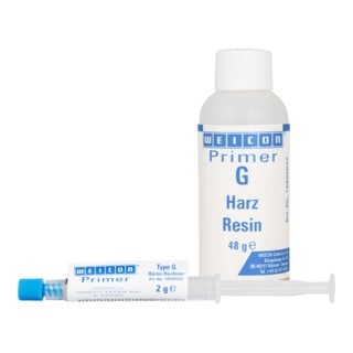 WEICON Primer G, Haftvermittler für Polyurethanklebstoffe, 50 g, gelblich, transparent