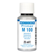 WEICON Primer M 100, Haftvermittler für nichtsaugende Metalloberflächen, 25 ml, farblos, transparent