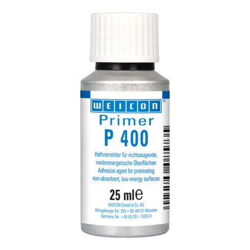 WEICON Primer P 400, Haftvermittler für niederenergetische Kunststoffe, 25 ml