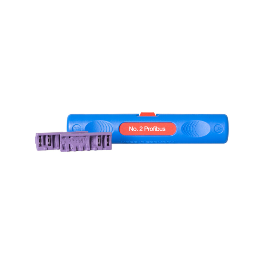 WEICON Profibus Stripper No. 2, Abisolierwerkzeug für z. B. geschirmte Profibus-Datenkabel
