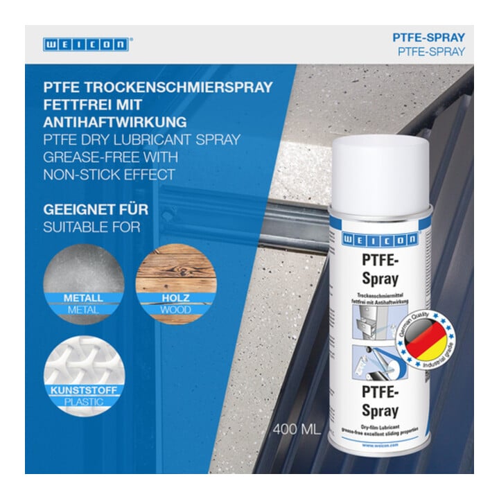 WEICON PTFE-Spray Trockenschmiermittel 400 ml