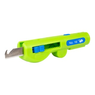 WEICON Quadro-Entmanteler No. 16 Green Line Abisolierwerkzeug 0,5-6 mm² 8-13 mm Ø