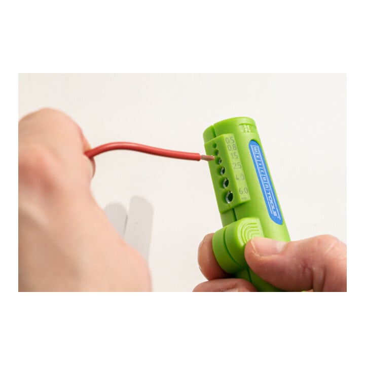 WEICON Quadro-Entmanteler No. 16 Green Line Abisolierwerkzeug 0,5-6 mm² 8-13 mm Ø