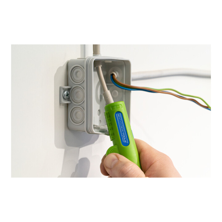 WEICON Quadro-Entmanteler No. 16 Green Line Abisolierwerkzeug 0,5-6 mm² 8-13 mm Ø