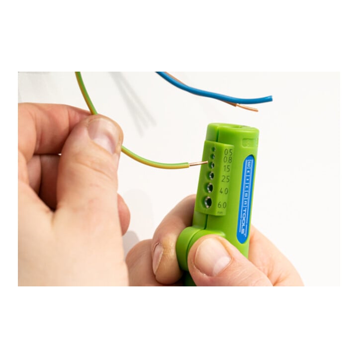 WEICON Quadro-Entmanteler No. 16 Green Line Abisolierwerkzeug 0,5-6 mm² 8-13 mm Ø