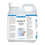 WEICON Reiniger M, kraftvoller Spezialreiniger, nicht brennbar, 1 L, farblos, transparent-3